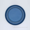 Alta Qualidade 16 Pcs Stoneware cor azul ouro